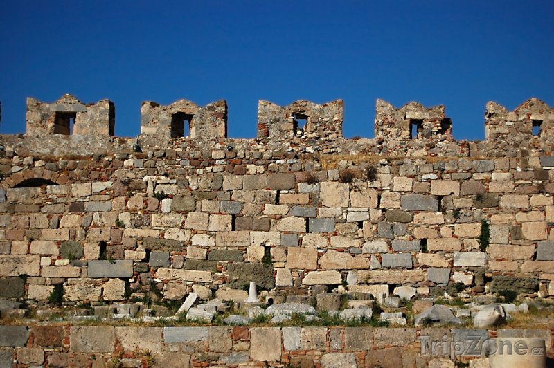 Fotka, Foto Cimbuří pevnosti na ostrově Kos (Kos, Řecko)