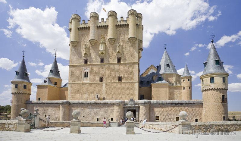 Fotka, Foto El Alcazar de Segovia (Španělsko)