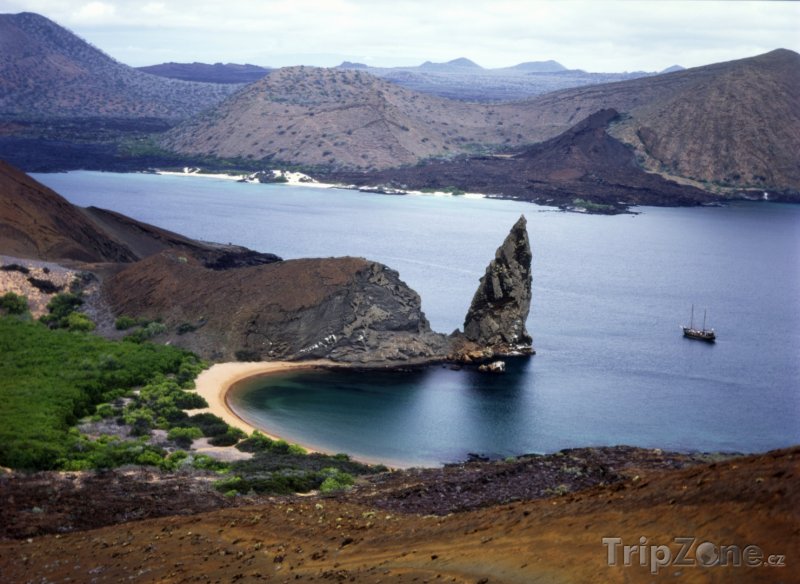 Fotka, Foto Galapágy, ostrov Bartolomé (Ekvádor)