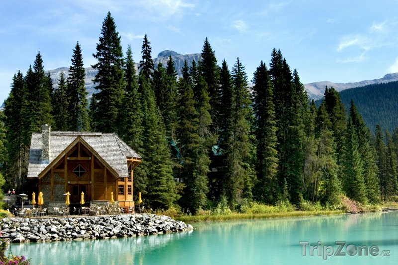 Fotka, Foto Jezero Emerald - Nárdoní park Yoho (Kanada)