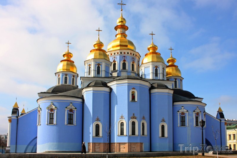 Fotka, Foto Katedrála svatého Michala v Kyjevu (Ukrajina)