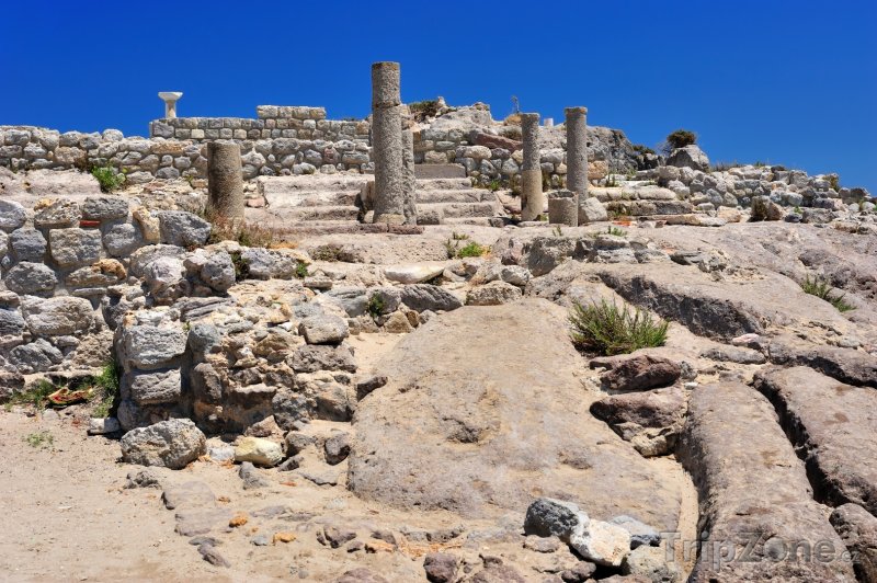 Fotka, Foto Kefalos, starověké ruiny (Kos, Řecko)