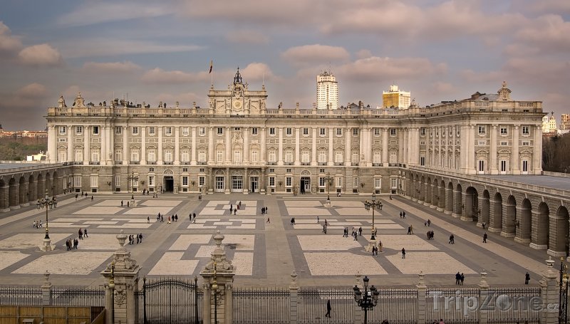 Fotka, Foto Královský palác (Palacio Real de Madrid) (Madrid, Španělsko)