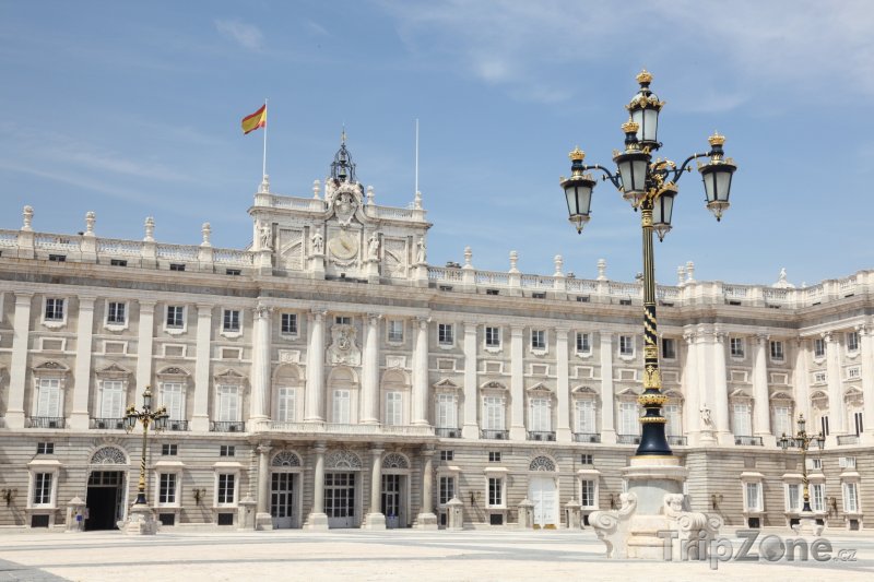 Fotka, Foto Královský palác v Madridu (Španělsko)
