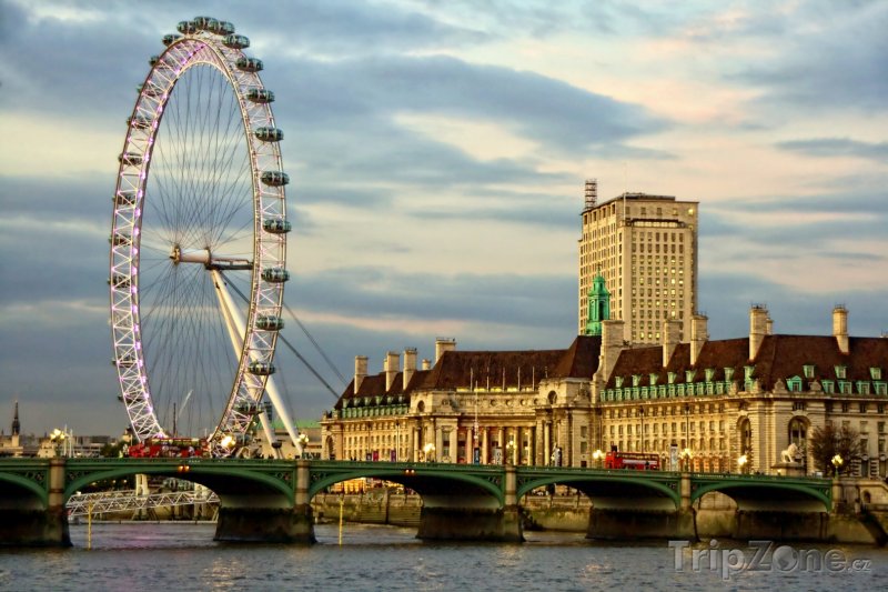 Fotka, Foto Londýn, London Eye (Velká Británie)