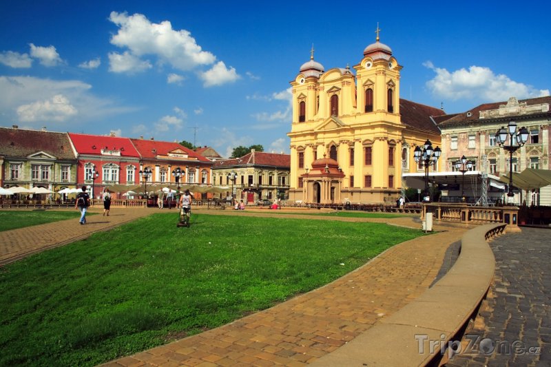 Fotka, Foto Náměstí v Temešváru (Rumunsko)