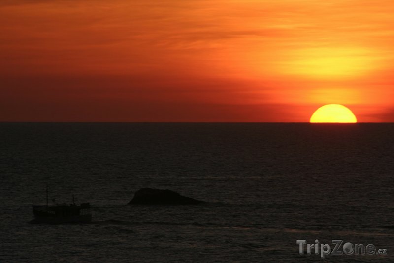 Fotka, Foto Ostrov Margarita, západ slunce (Venezuela)