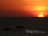 Ostrov Margarita, západ slunce