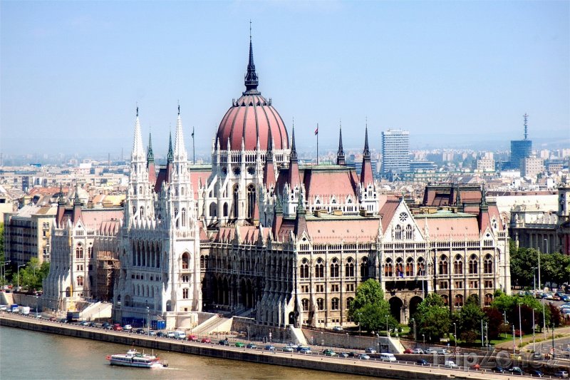 Fotka, Foto Parlament v Budapešti (Budapešť, Maďarsko)