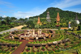 Pattaya - okrasné zahrady
