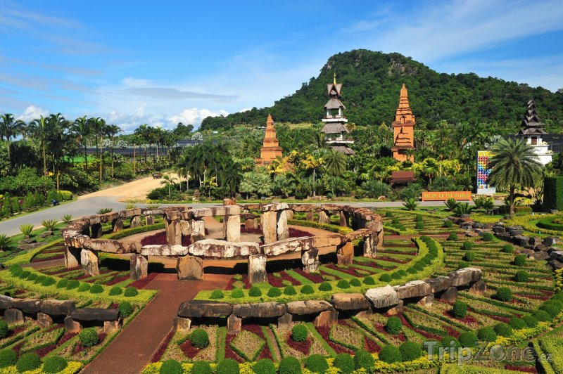 Fotka, Foto Pattaya - okrasné zahrady (Thajsko)
