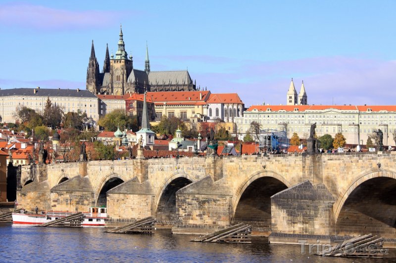 Fotka, Foto Praha, Pražský hrad a Karlův most (Česká republika)