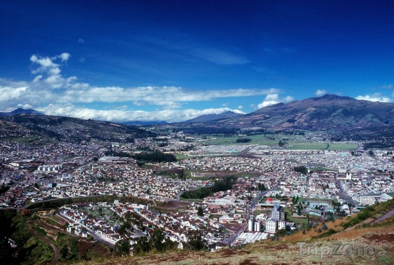 Fotka, Foto Quito, panoráma města (Ekvádor)
