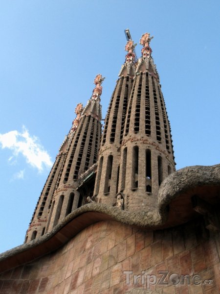 Fotka, Foto Sagrada Familia (Barcelona, Španělsko)
