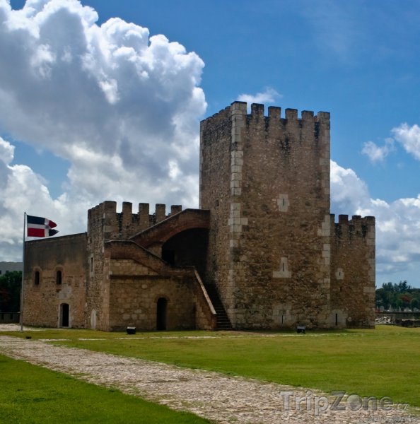 Fotka, Foto Santo Domingo, pevnost Fortaleza Ozama (Dominikánská republika)