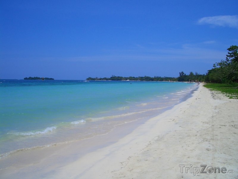 Fotka, Foto Seven mile beach, Negril (Jamajka)