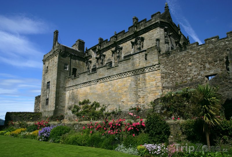 Fotka, Foto Skotsko - hrad Stirling (Velká Británie)