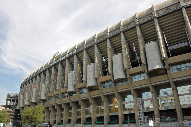 Fotka, Foto Stadión Santiago Bernabéu (Madrid, Španělsko)