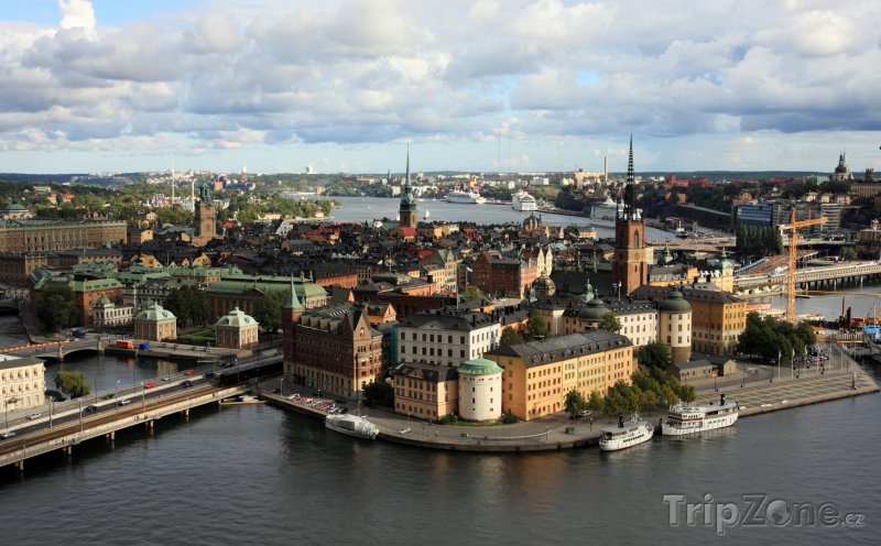 Fotka, Foto Stockholm - panorama města (Stockholm, Švédsko)