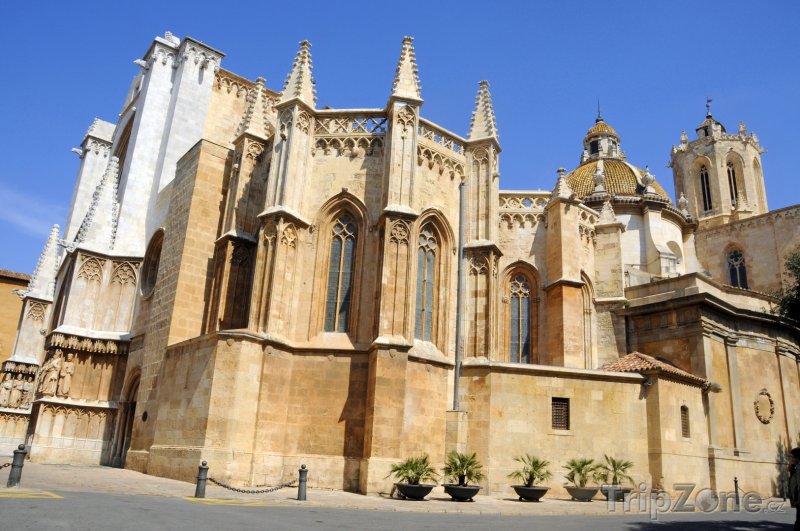Fotka, Foto Tarragona, katedrála (Costa Dorada, Španělsko)