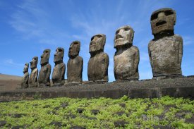 Velikonoční ostrov, sochy moai