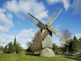 Větrný mlýn na ostrově Saaremaa