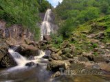 Vodopád Aber - národní park Snowdonia ve Walesu