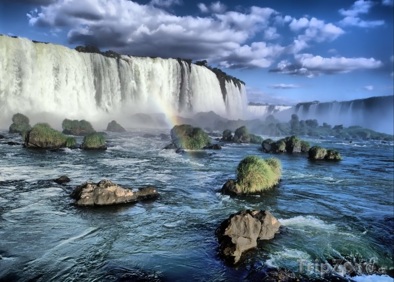 Fotka, Foto Vodopády Iguacu na hranici s Argentinou (Brazílie)
