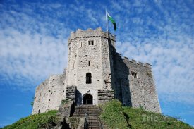 Wales - hrad v Cardiffu