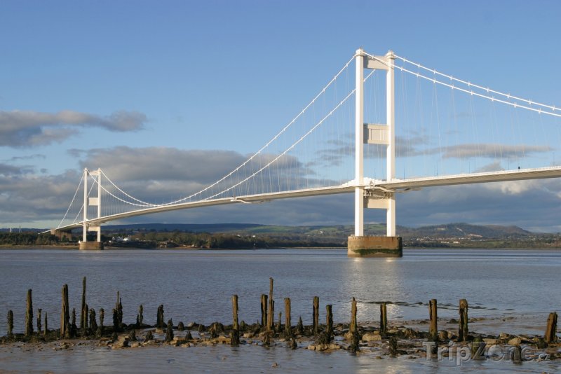 Fotka, Foto Wales - most Severn (Velká Británie)
