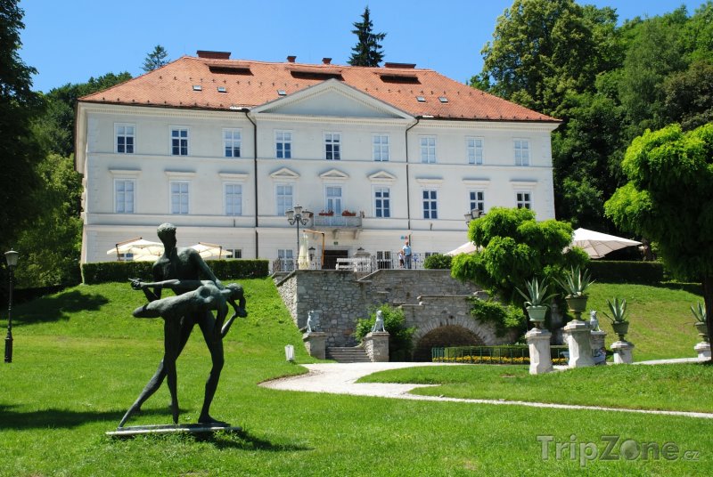Fotka, Foto Zámek Tivoli v Lublani (Lublaň, Slovinsko)