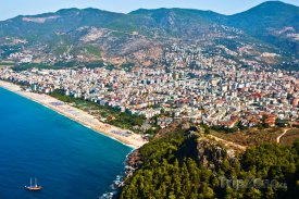 Alanya - pohled na město z výšky