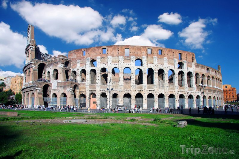 Fotka, Foto Antické Koloseum v Římě (Itálie)
