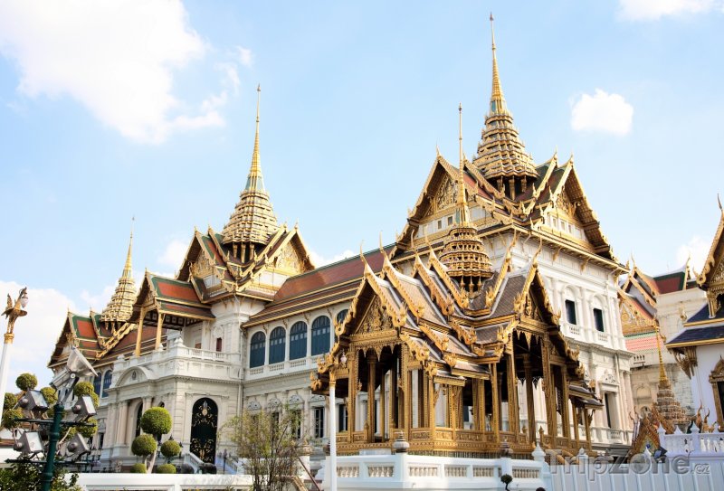 Fotka, Foto Bangkok, Phra Borom Maha Ratcha Wang (Královský palác) (Thajsko)