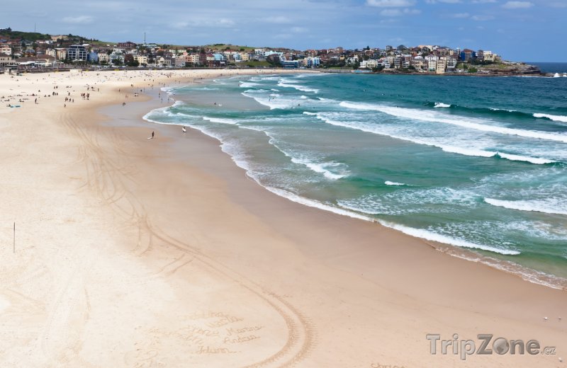 Fotka, Foto Bondi Beach na předměstí Sydney (Sydney, Austrálie)