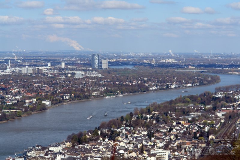 Fotka, Foto Bonn - pohled na Rýn (Německo)