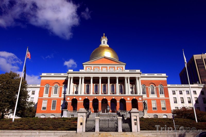 Fotka, Foto Boston, Massachusetts State House (USA)