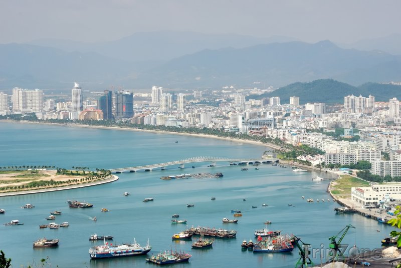 Fotka, Foto Čínský přístav Sanya (Čína)