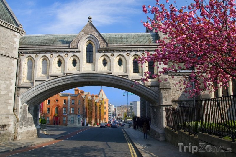 Fotka, Foto Dublin, část katedrály Nejsvětější Trojice (Dublin, Irsko)