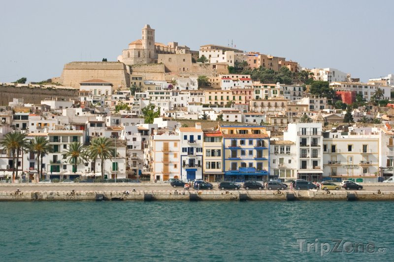 Fotka, Foto Ibiza, pohled na přístav (Ibiza, Španělsko)