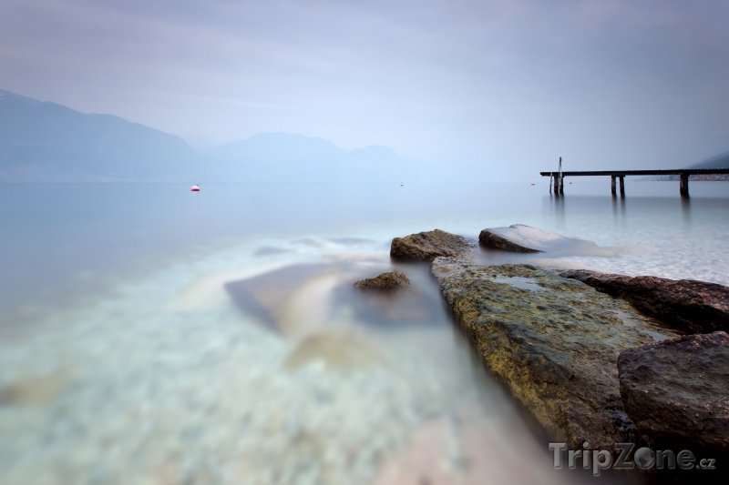 Fotka, Foto Italské jezero Lago di Garda (Itálie)