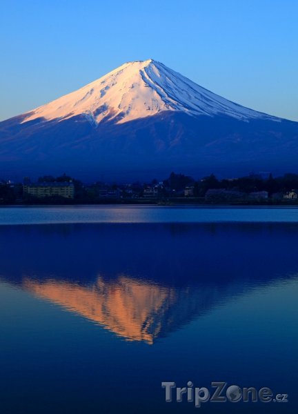 Fotka, Foto Jezero Kawaguči a hora Fudži (Japonsko)
