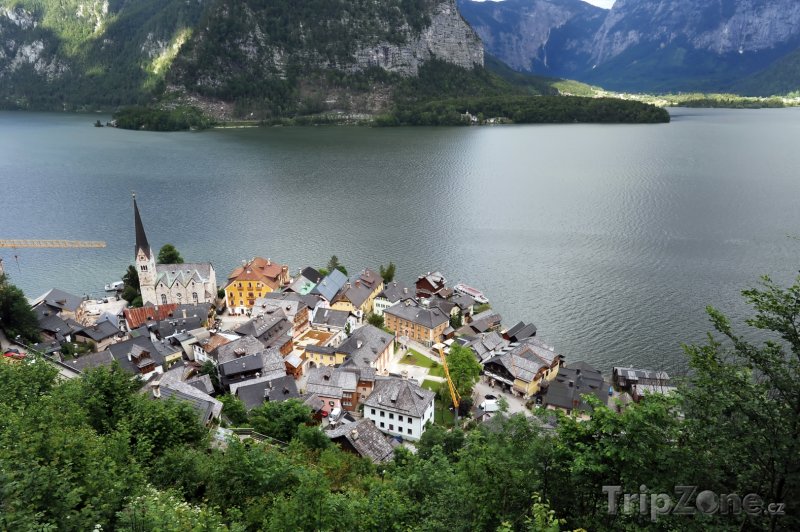 Fotka, Foto Jezero u vesnice Hallstatt (Rakousko)