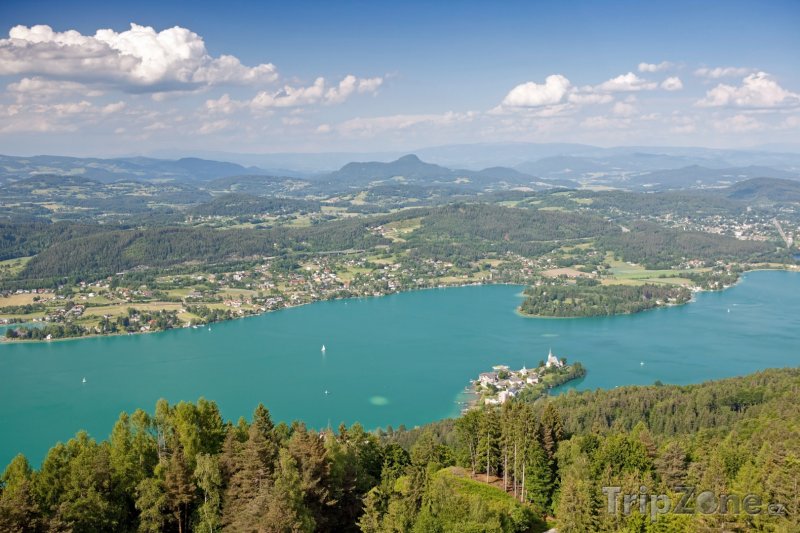 Fotka, Foto Jezero Wörthersee (Rakousko)
