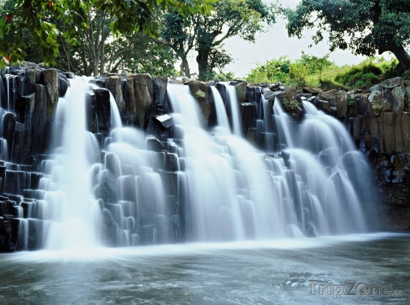 Fotka, Foto Kaskádový vodopád (Mauricius)