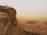 Kráter Machteš Ramon v Negevské poušti