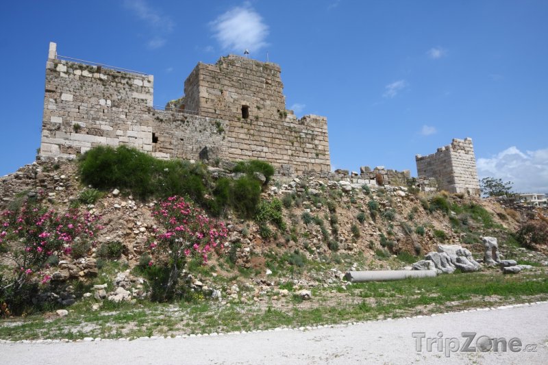 Fotka, Foto Křižácký hrad v Byblu (Libanon)