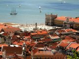Lisabon, pohled na nábřeží