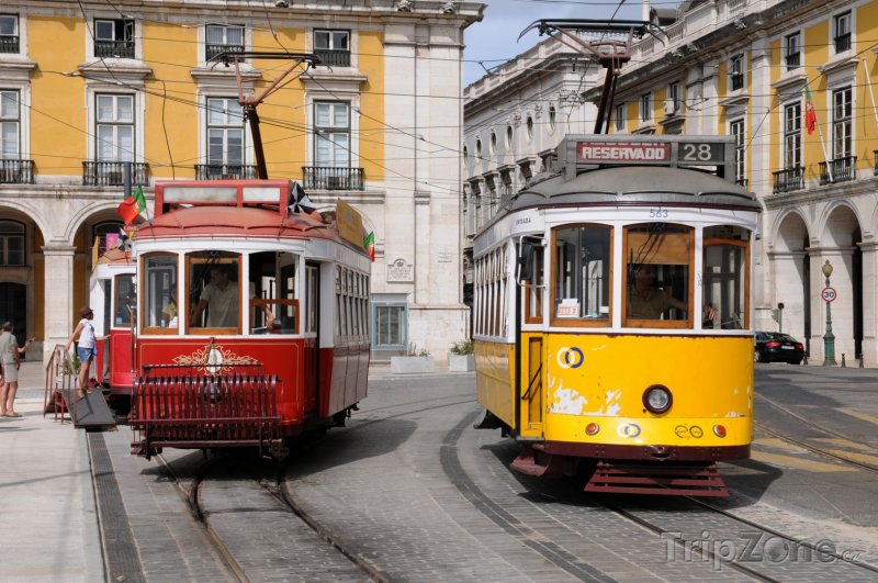 Fotka, Foto Lisabonské tramvaje (Lisabon, Portugalsko)