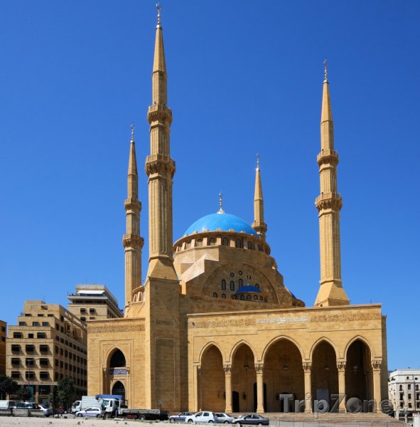 Fotka, Foto Mešita Mohammeda el-Amineho v Bejrútu (Libanon)